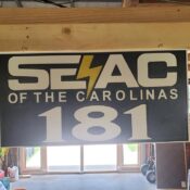 Weather Proof Two Tone Two Sided Sign 24"x12"x1/2"