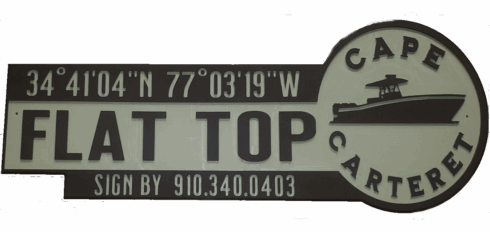 weatherproof dock sign