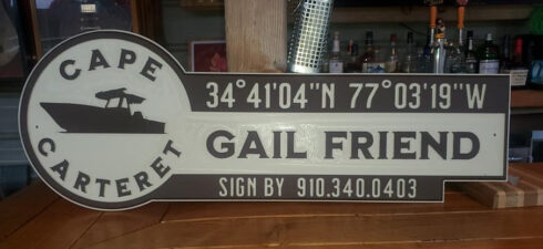 Custom Weather Proof Dock Signs by DWC-Shop210Craftworks