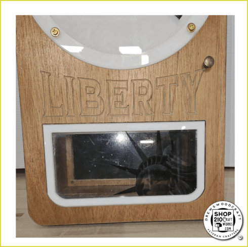 Liberty Model RFID Safe Clock- Lady Liberty