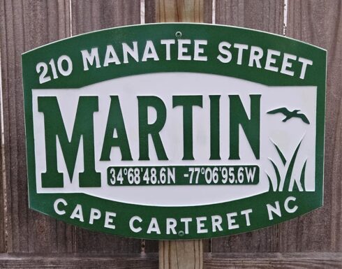 Sound Side 30x20 Home Sign PVC - Image 3 -visual description
