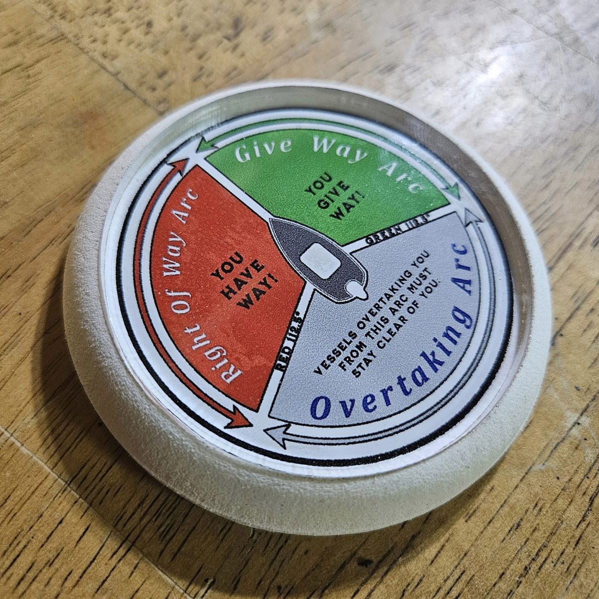 Nautical Right of Way Medallion