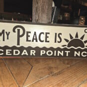 Cedar Point Peace Sign