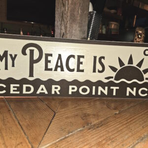 Cedar Point Peace Sign