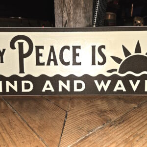Wind and Waves Peace Sign