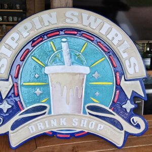 Candied Finish Signs 24in