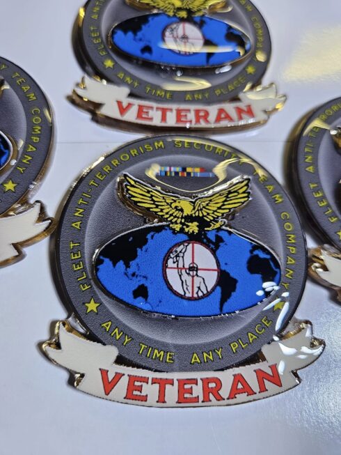 FAST Company USMC Medallion -visual description