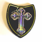 Forgive Me My Sins Cross Medallion