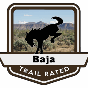 Baja Trail Rated Bronco Medallion