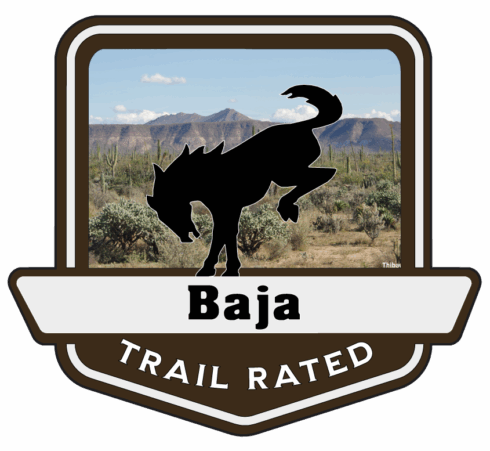 Baja Trail Rated Bronco Medallion