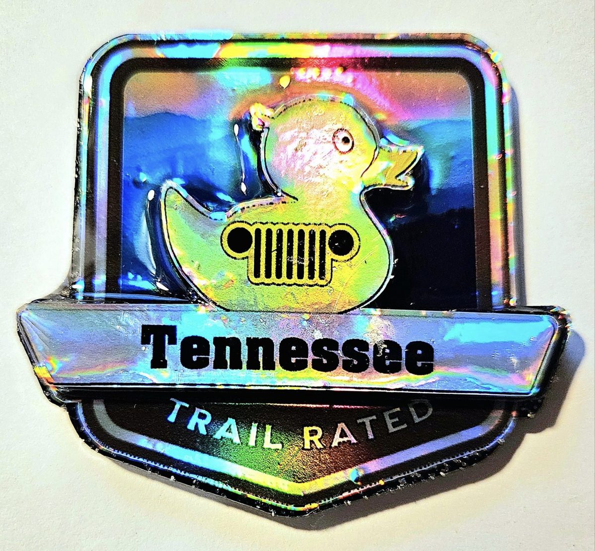 Tennessee Trail Rated Jeep-Duck Medallion