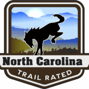 North Carolina Trail Rated Bronco Medallion