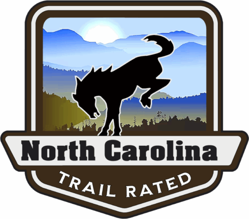 North Carolina Trail Rated Bronco Medallion