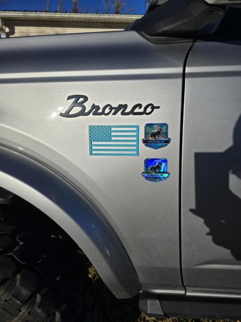 Bronco Uwharrie Trail Rated Badge