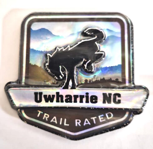 Uwharrie Trail Rated Bronco Medallion