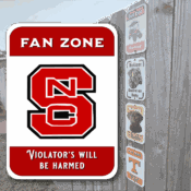 NCST FanZone Garden Sign