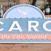 Carved Signs for Homes and Rentals