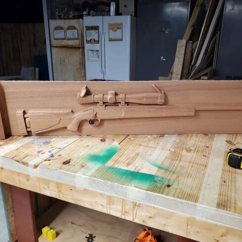 rifle-m24-6 -visual description
