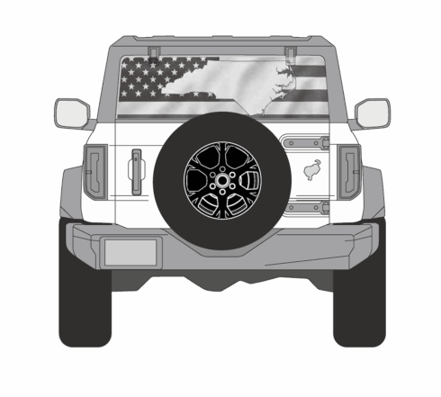 US-NC Bronco Back Window Perf