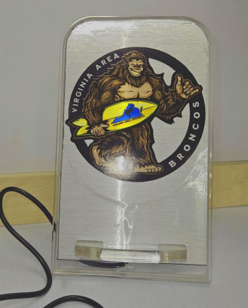 Virginia Area Broncos Wireless Charger