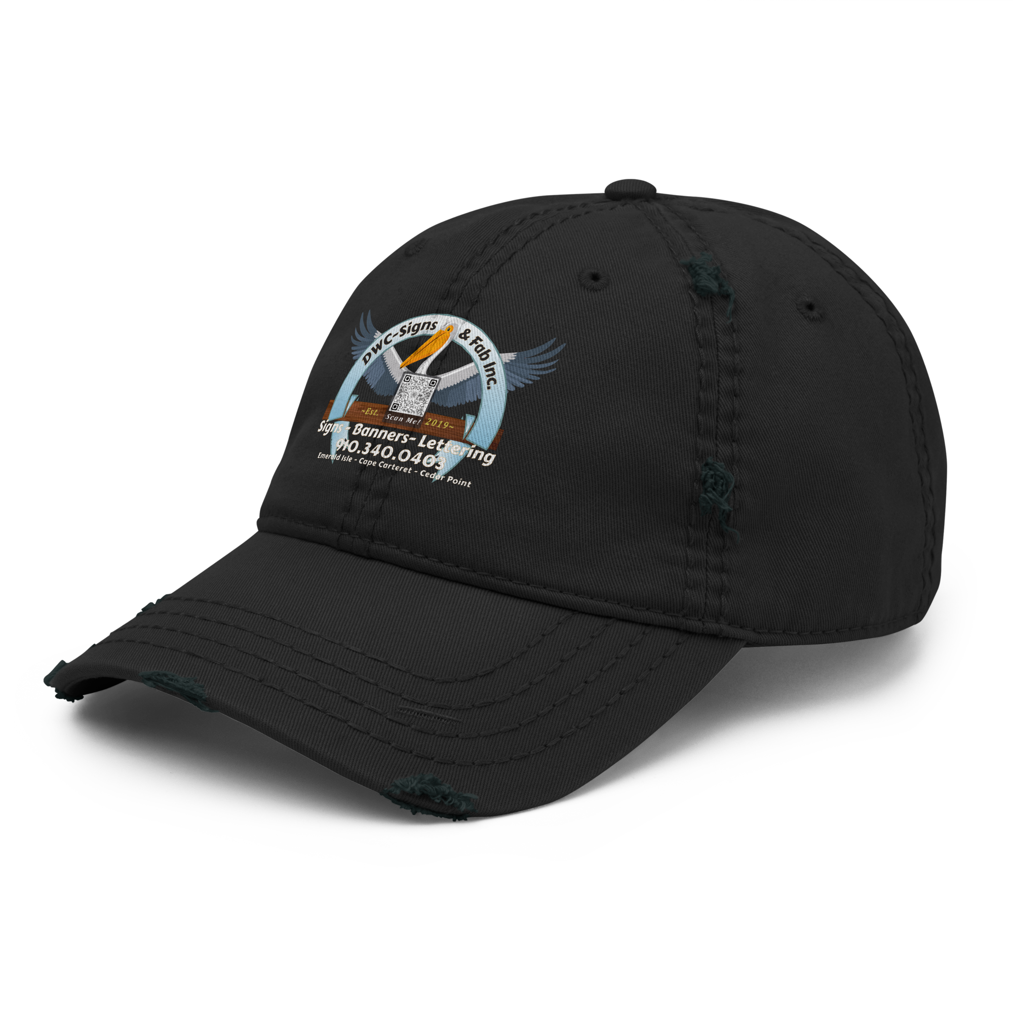 DWC-Signs Distressed Dad Cap - Image 10 -visual description