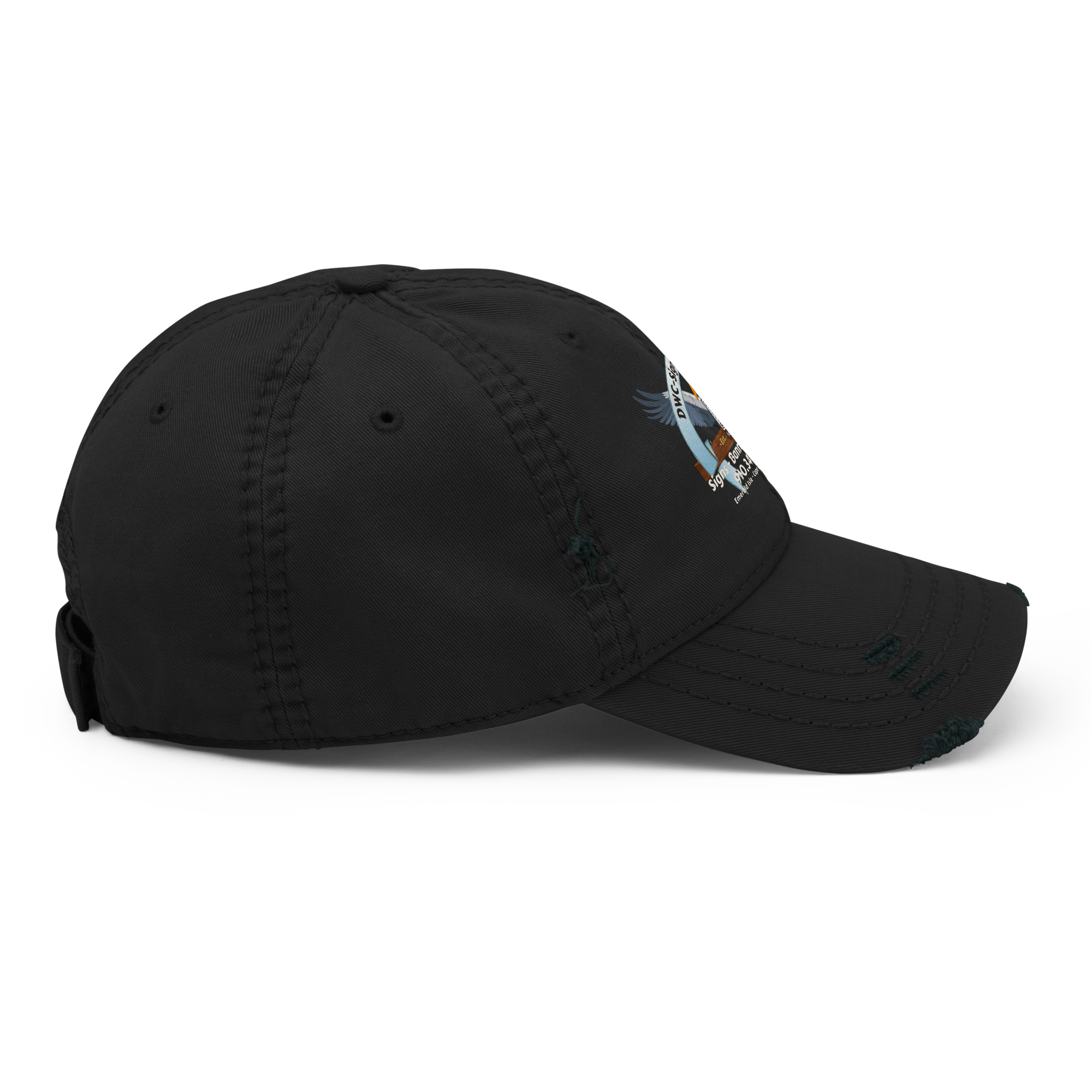 DWC-Signs Distressed Dad Cap - Image 16 -visual description