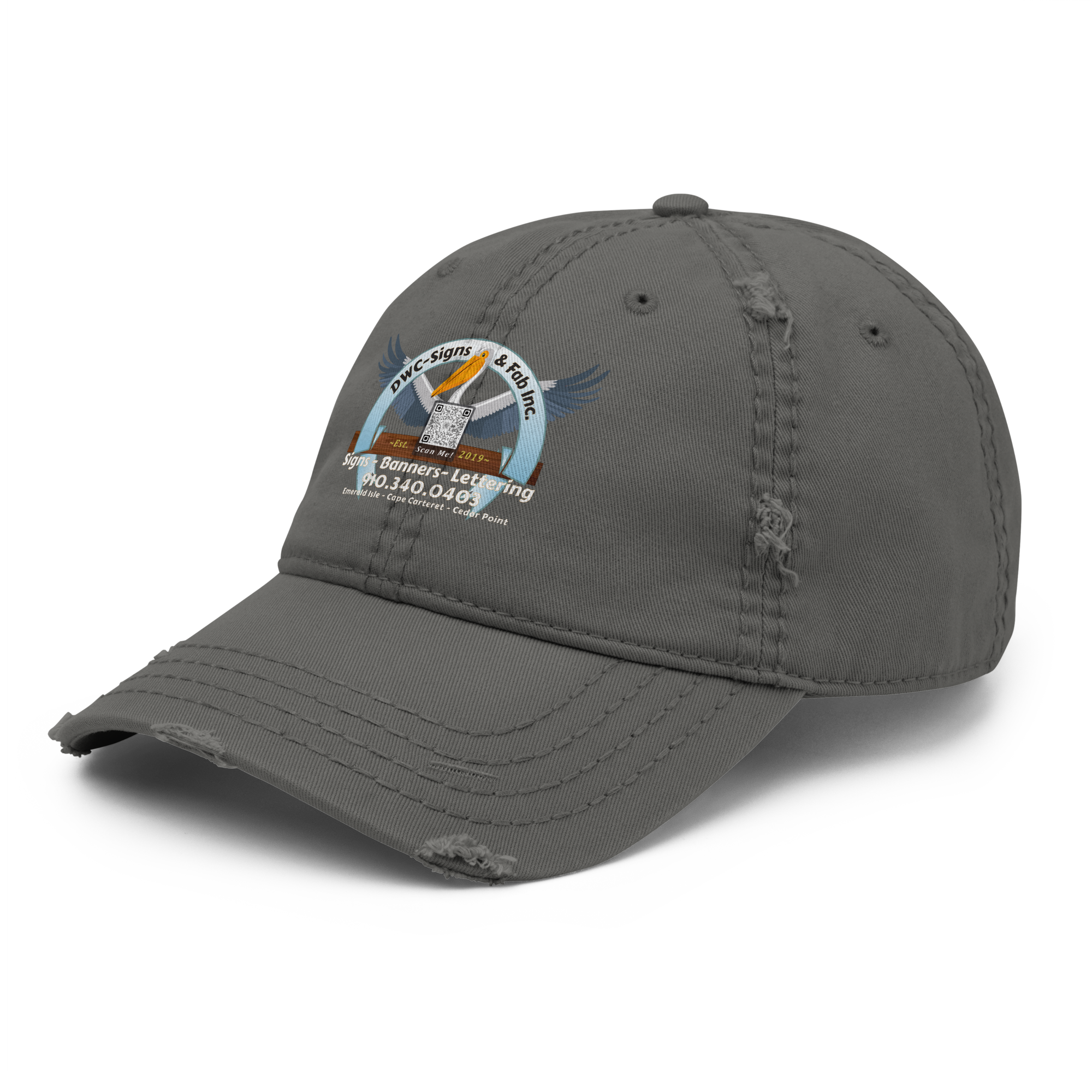 DWC-Signs Distressed Dad Cap - Image 12 -visual description