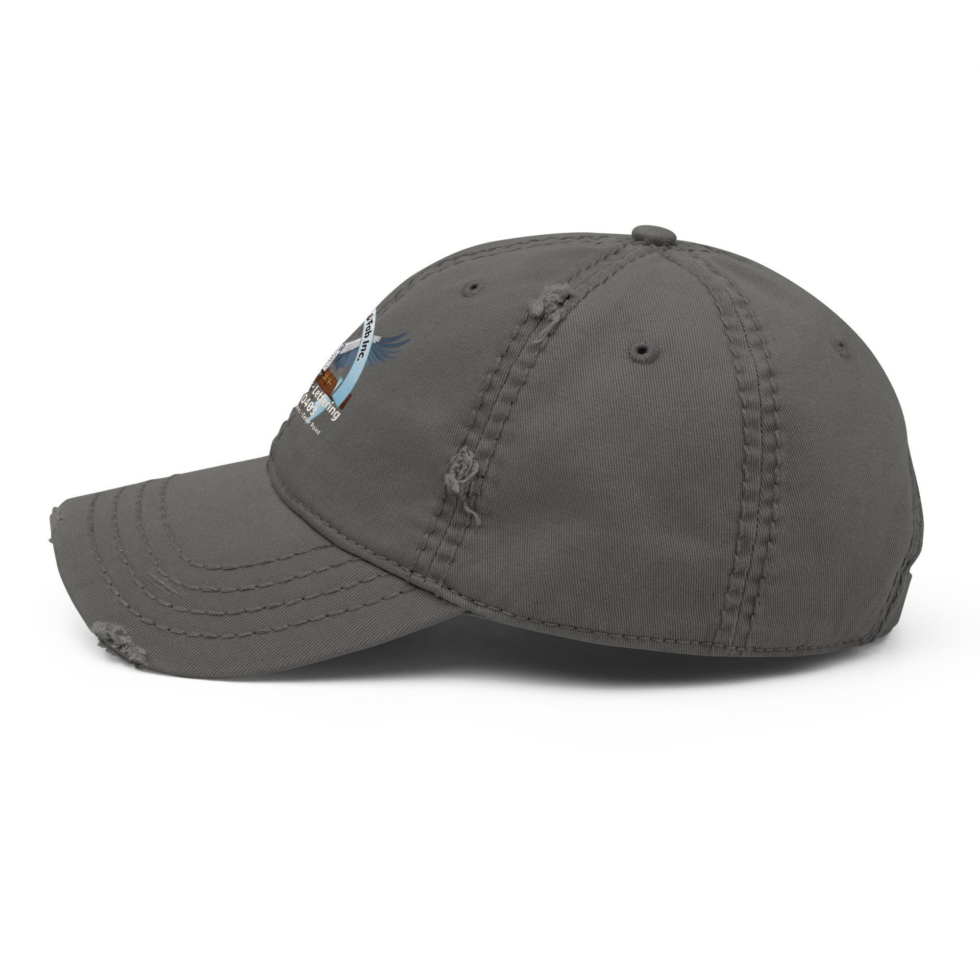 DWC-Signs Distressed Dad Cap - Image 15 -visual description