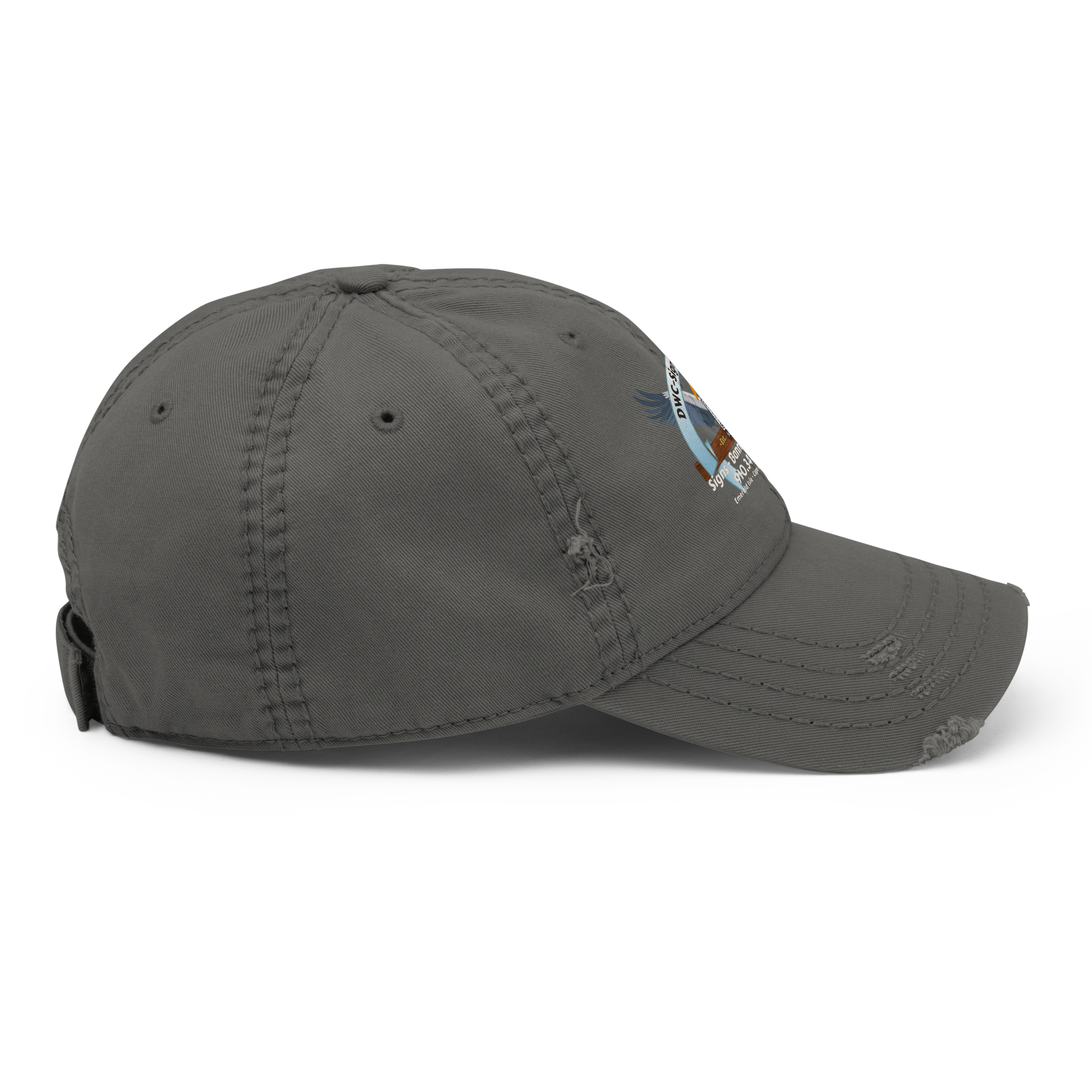 DWC-Signs Distressed Dad Cap - Image 18 -visual description