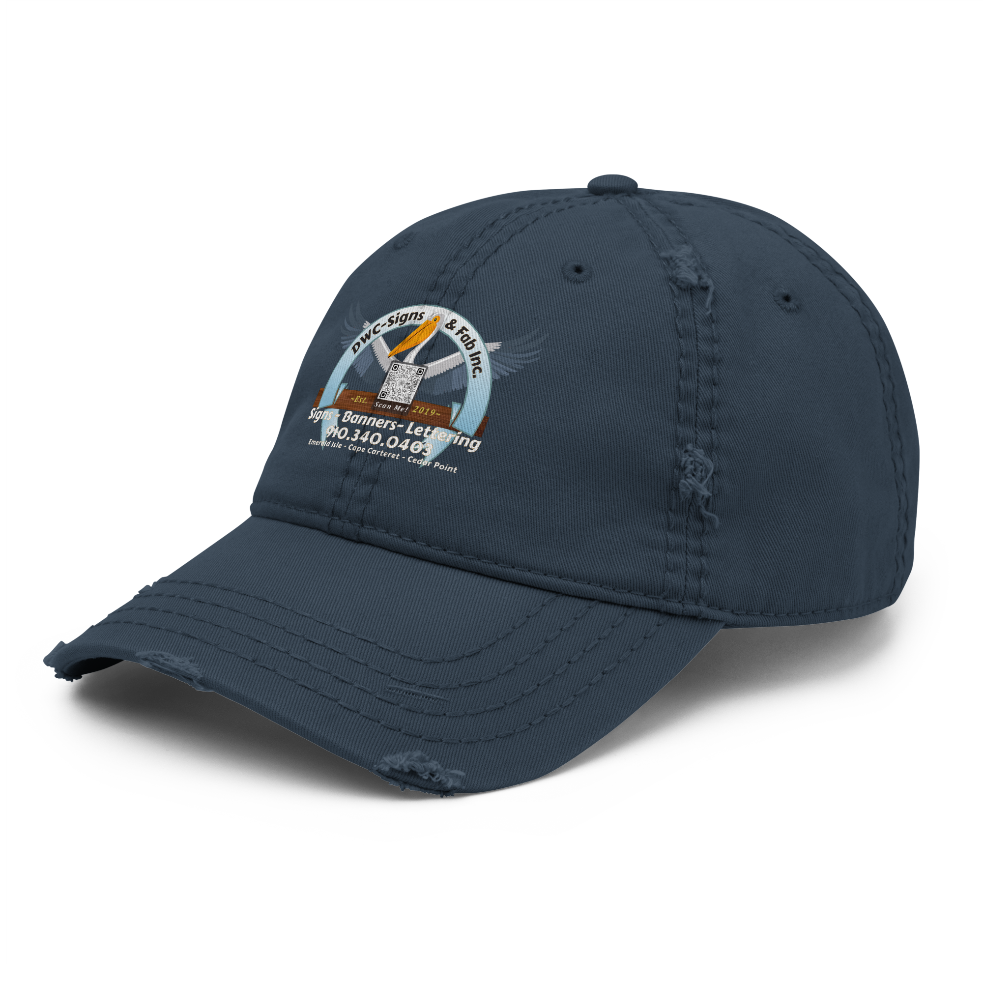 DWC-Signs Distressed Dad Cap - Image 11 -visual description