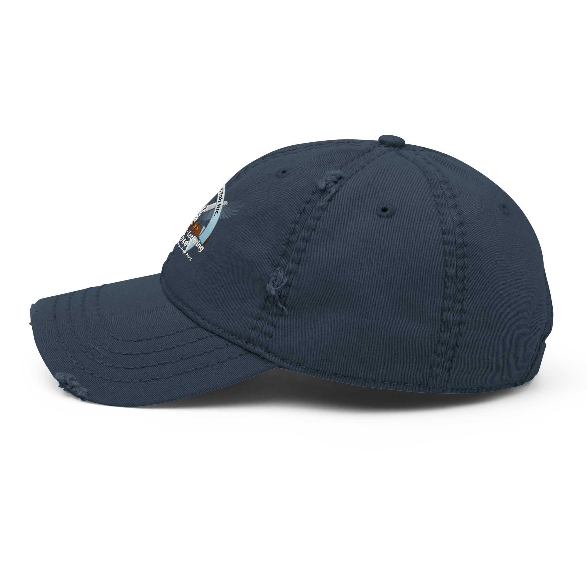 DWC-Signs Distressed Dad Cap - Image 14 -visual description