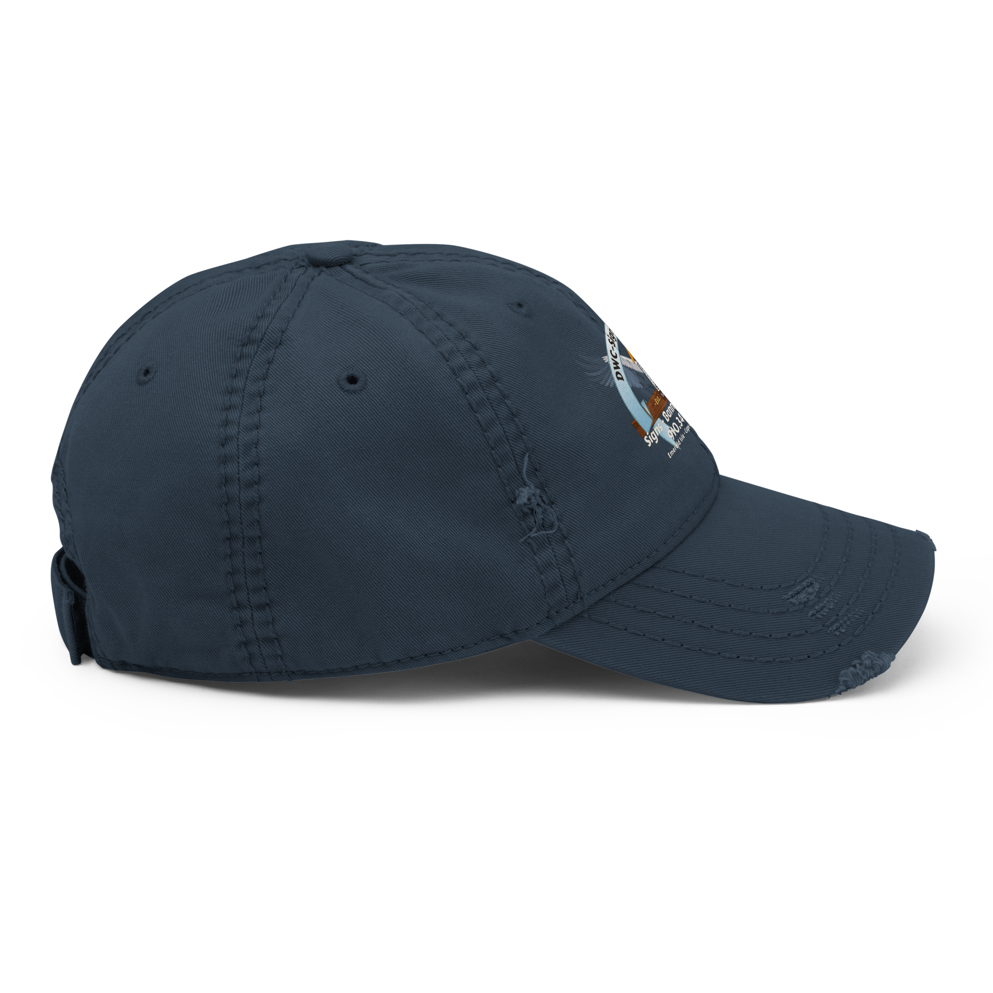 DWC-Signs Distressed Dad Cap - Image 17 -visual description